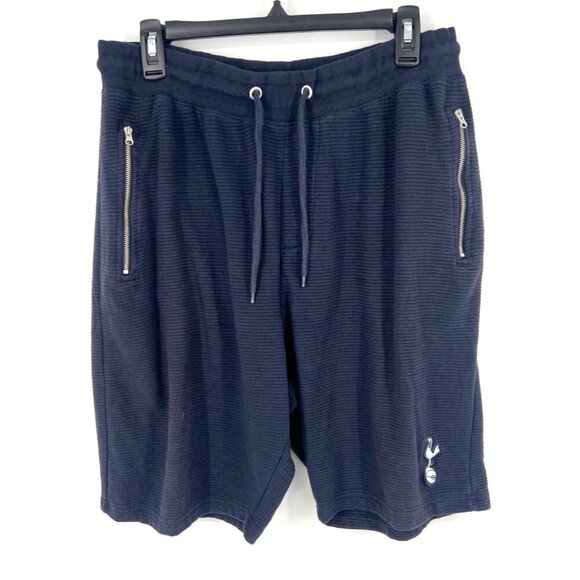 Tottenham Hotspur Mens Cord Pull On Lounge Shorts Size XXL Blue Drawstring Waist - Picture 1 of 5